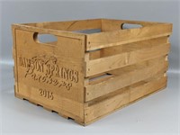 Dawson Springs Wooden Crate
