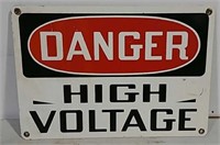 SST Danger High Voltage Sign