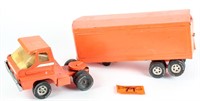 Vintage Structo Toys Metal Truck & Trailer