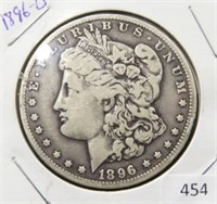 1896-O MORGAN SILVER DOLLAR