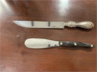 Cutco & Sterling Silver Handle Knife