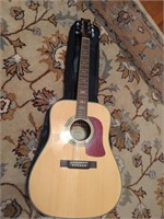 Washburn guitar in case