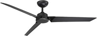 Roboto Ceiling Fan, Matte Black