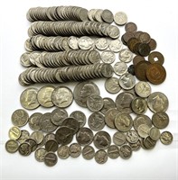 HUGE COLLECTION OF COINS! SOME SILVER!