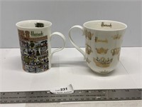 Vintage Harrod’s Coffee Mugs