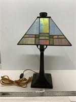 Stain Glass Portable Lamp