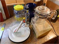 Sun Tea Jar, Pyrex, Recipes, Candy Thermometers