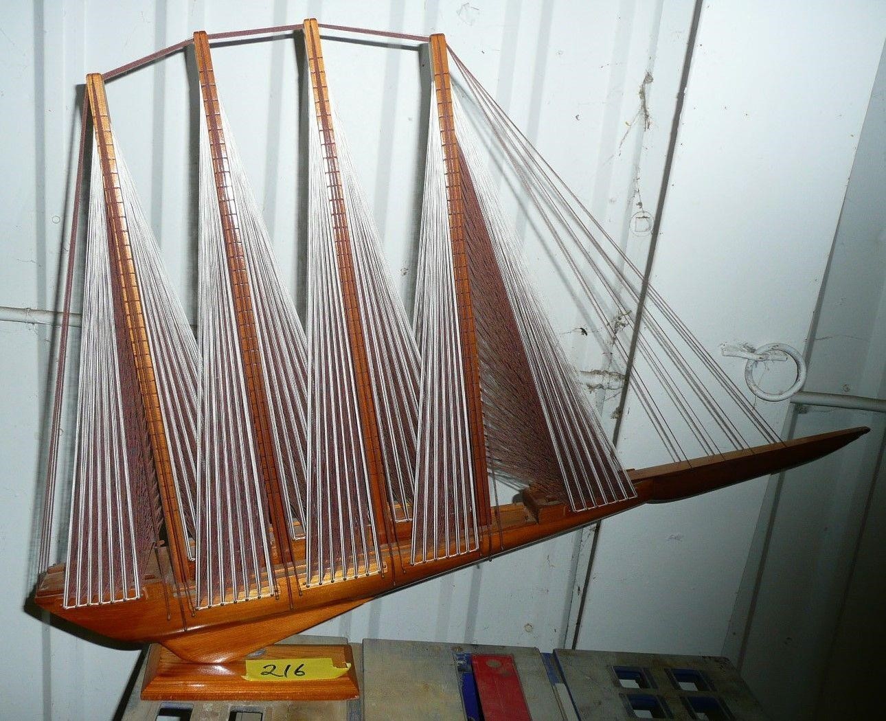 String Art Wood Sailboat