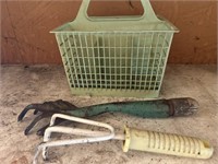 Gardening Tools and Basket