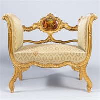 ROCOCO STYLE FRENCH FAUTEUIL