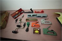 Drill Braces- Sockets- Staplers- Other