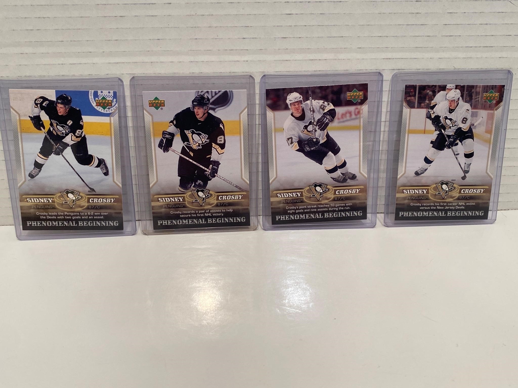 Sidney Crosby Phenomenal Beginning Lot