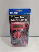 NEW CEN-TECH 7 Function Multi-Tester