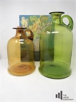 Handcrafted Blenko Glass Bottles