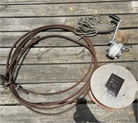 Metal cable, extension, cord, rope