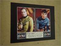 Star Trek "The Final Frontier" Captain Kirk & Mr.