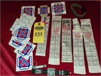 Confederate Veterans Stickers, Nc State Textiles &