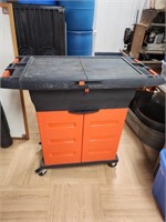 >B & D Shop Cart, rolling workbench + storage. Top