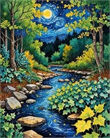 Ivy Dreamscape I Limited Edition Van Gogh Limited