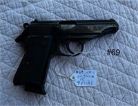 69-WALTHER PP 26877A PISTOL 9MM