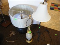 LOT OF 3 DIFFERENT STYLE LAMPS