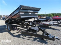 (DMV) 2024 Industrias America 7014R 7'x14' Dump Tr