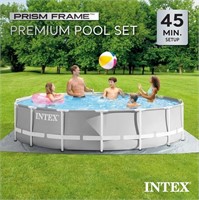 14ft x 42in Prism Frame Above Ground Swimming Pool