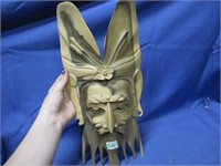 carved tribal mask
