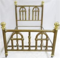 Vintage Full Size Brass Bed