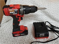 Bauer Lithium 20V Drill w/ Charger & Carrying Bag