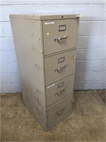 Hon 4-drawer Metal File Cabinet