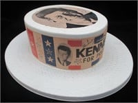 John F. Kennedy Signed Election Promo Hat