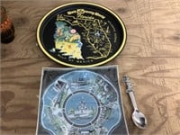 Disney plate/platter spoon
