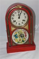 Antique Chinese Marriage Clock Working Condition