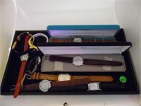 TRAY OF WRIST WATCHES - TIMEX & MORE
