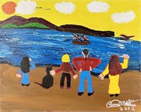 PIERRE MARTIN - FAMILY DAY AT THE BAY OF FUNDY