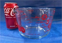 Vtg. 4 Cup Glass Pyrex Measuring Cup