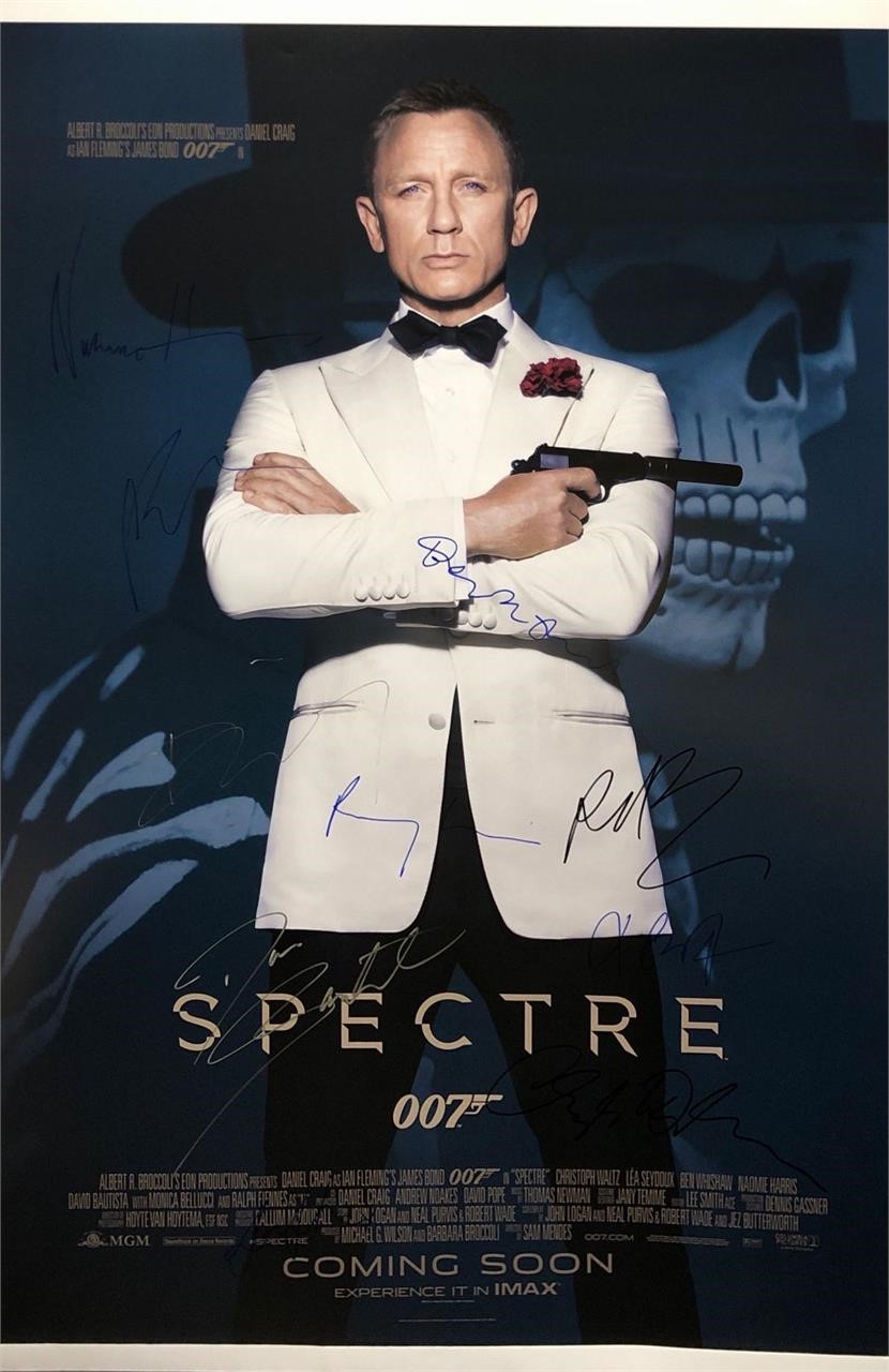 Autograph Signed COA Movie Music Poster Part 2 P