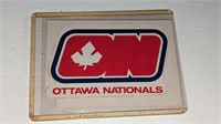 1972 73 OPC Logo Card Ottawa Nationals