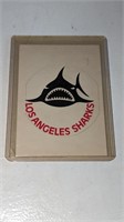 1972 73 OPC Logo Card Los Angeles Sharks
