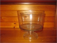 Glass Footed Bowl