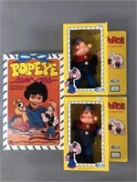 Popeye Toy & Dolls Unused in Box