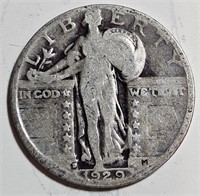 1929 D Standing Liberty Quarter