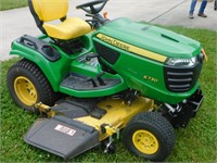 Lot 3  2020 John Deere X730 25HP Lawn Tractor