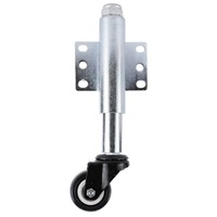 PU Gate Wheel Spring Loaded Swivel