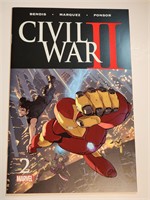 MARVEL COMICS CIVIL WAR II #2 HIGH GRADE