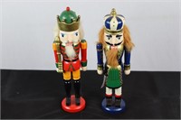 Two Nutcrackers (Approx. 12" Tall)