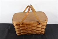 Vintage Peterboro Basket Co Picnic Basket - New Ha