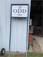 The Odd Sale sign