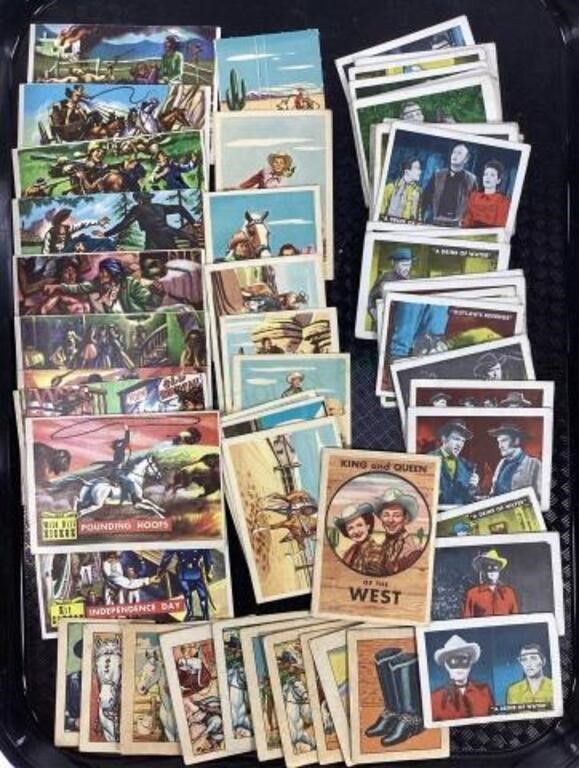 1950’s Post Cereal & Topps Western Trading Cards